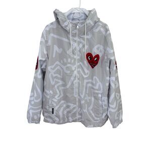 NWT Members Only x Keith Haring Windbreaker Jacket Sz XL